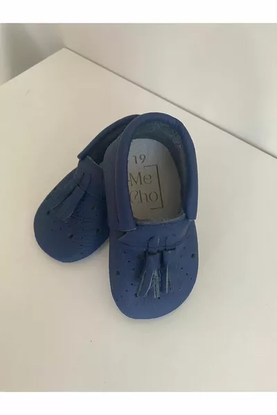 Cadeau en cuir véritable Bébé Enfants Chaussons Mocassins (TAILLE DANS LA DESCRIPTION)