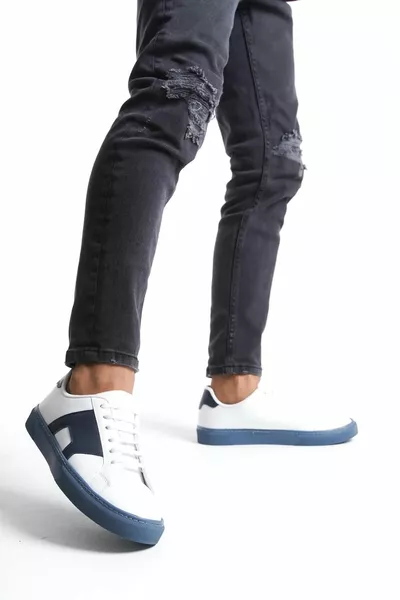 Мужские кроссовки на шнуровке с боковой фигурой Повседневная повседневная подошва Ретро кроссовки