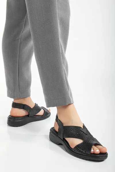 Prestige Women's Genuine Leather Lightweight Strappy Sandals