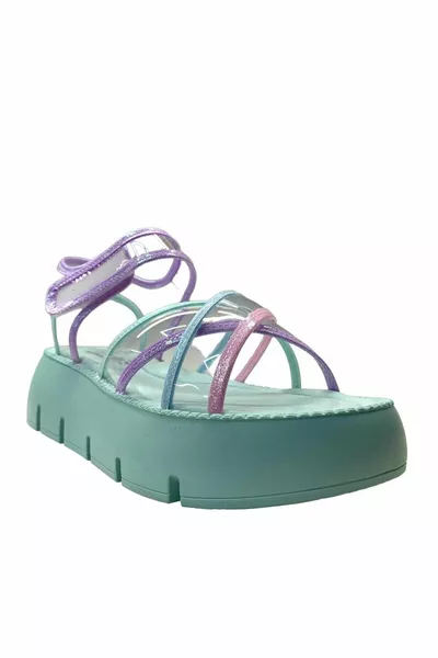  Ортопедични момичета аква зелени сандали