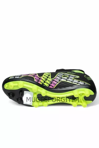  Чорапи до глезена Футболни обувки Черно жълто