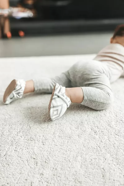 القطن غير زلة وحيد الطفل الجوارب ، منزل الأحذية النعال الحضانة أحذية باندوف