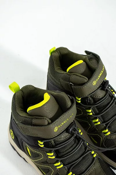 Ransom Waterproof Khaki Outdoor Kids Boots