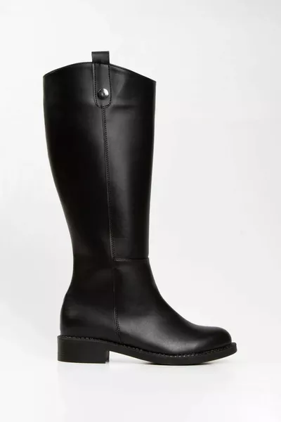 Dames Boyner Model Product Stijlvolle Stijl 2,5 cm 1. Kwaliteit kunstleer modellaarzen met thermozool