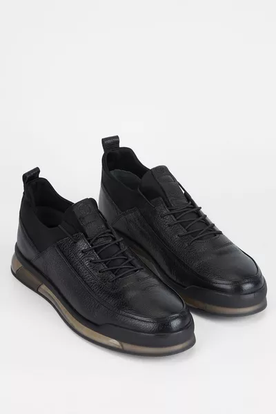 Men's Genuine Leather Casual Shoes   Erk Ayk 