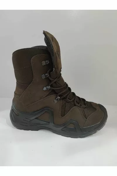 التكتيكية ns Nubuck Kanve جلد طبيعي للرجال للماء في الهواء الطلق أحذية الأحذية