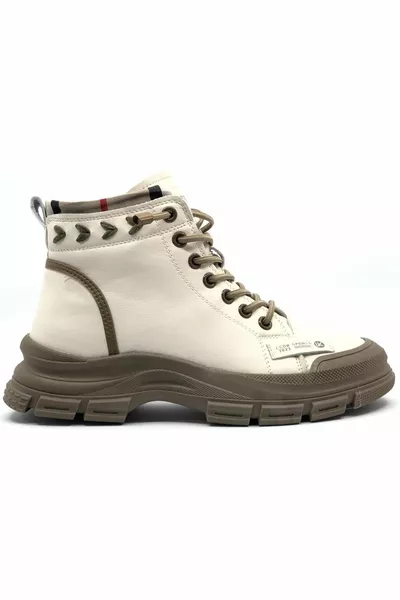 Gamelu Fade Memory Гумени неплъзгащи се подметки Унисекс дамски ботуши BEIGE