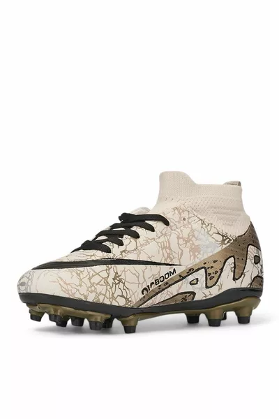 Футбольные бутсы Air Laliga - бежевый/черный/с рисунком