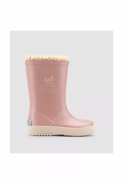 Bottes de pluie en fourrure pour enfants  Splash Dk Borreguıto