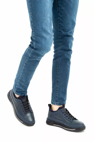 Erkek Hakiki Deri Casual Ayakkabı   Erk Ayk /