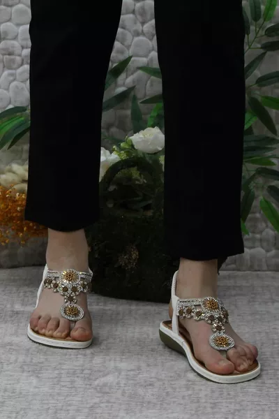  مريحة تشريحيا مرنة الحجر الوجه بالتخبط الصنادل النسائية