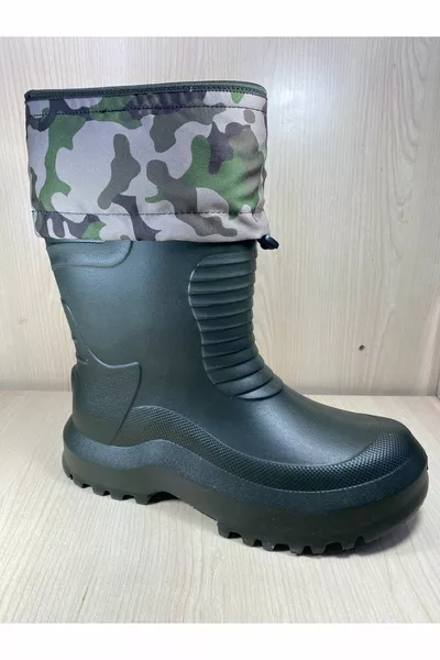 إيفا ثيرمال هنتر بوتس كاكي - درجة مقاومة للبرد