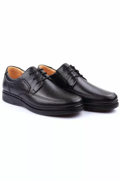 Binnenste Buiten Echt Leer Ultra Orthopedische Grote Maat Casual Herenschoenen 