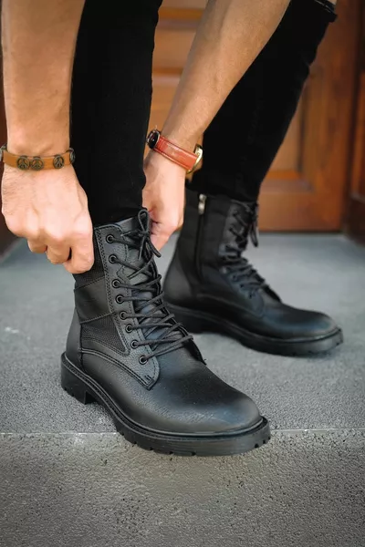 غابين الصوف سستة الرجال الأحذية البريدية العسكرية