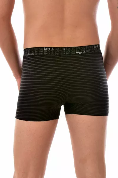 بوكسر أسود مخطط للرجال 6 قطع