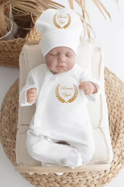 ٪ قطن مطبوع  قطعة مخرج مستشفى الطفل العضوي