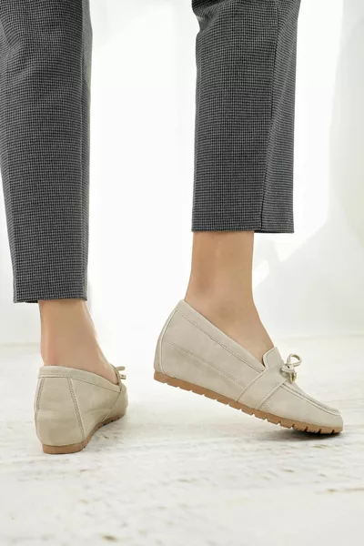 Scarpe Minal  Beige Tacco Nascosto Donna