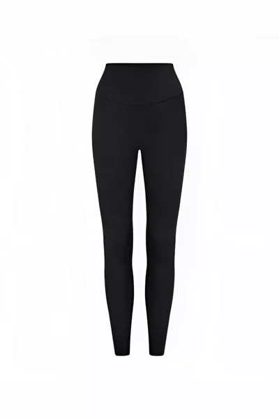 المرأة عالية الجودة السوداء عالية الخصر الجوارب الرياضة والاستخدام اليومي