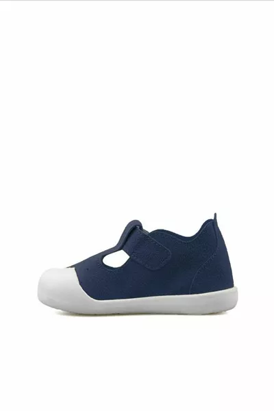  Boys' Anatomical First Step Shoes Navy Blue 