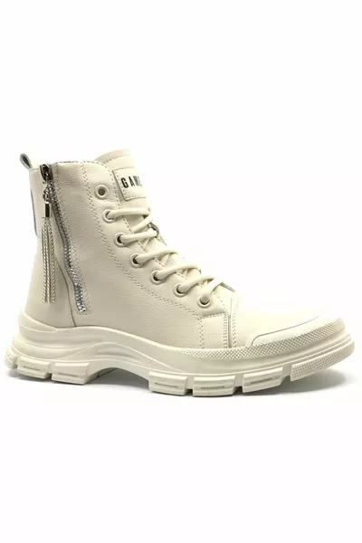 Gamelu Neptune Memory Rubber Rutschfeste Sohle Damen Stiefel BEIGE