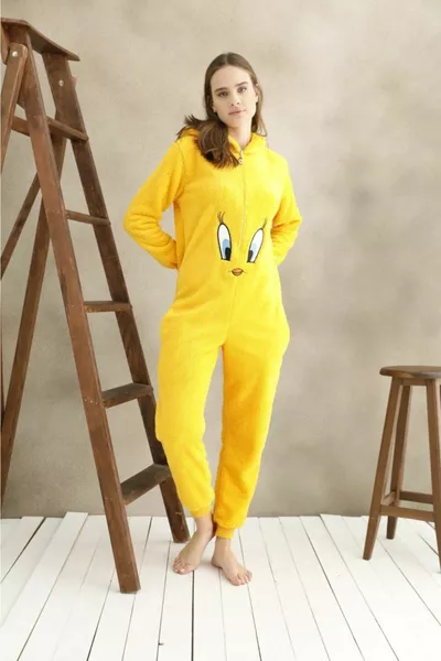 Welsoft Plush Chick Jumpsuit