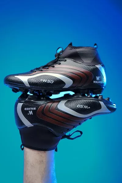 Y Chaussures de football pour homme avec chaussettes détaillées