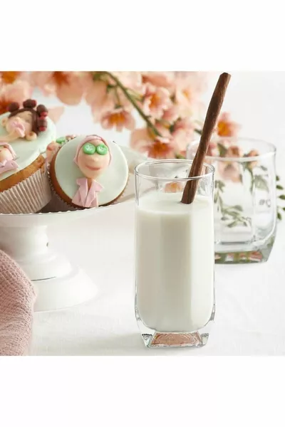 Diamond  Piece Soft Drink Glass Set 