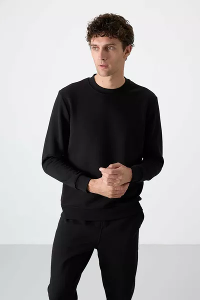 Andy Set Tuta Uomo con Rialzo Nero - 