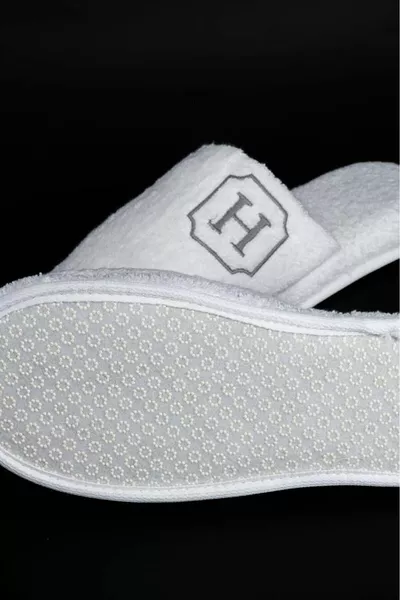 H رسالة منشفة حمام سبا المنزل فندق الأمومة النعال نعال نعل سميكة