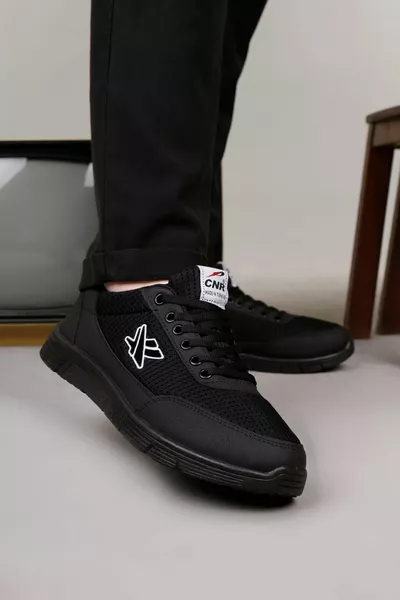 Zwart gerookt X Casual Casual Soft Sole Comfort Sneaker Sneaker