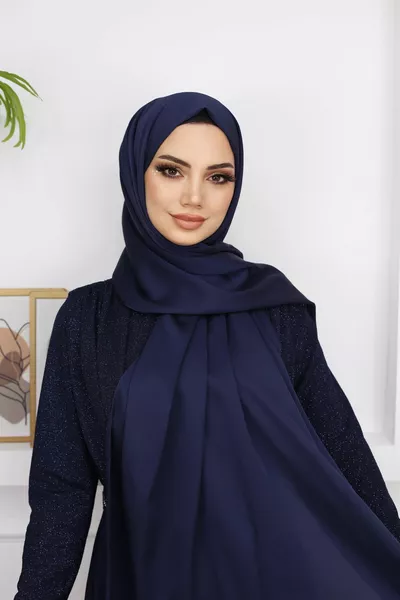 Kobe Saten (Dubai İpeği) Abiyelik Şal