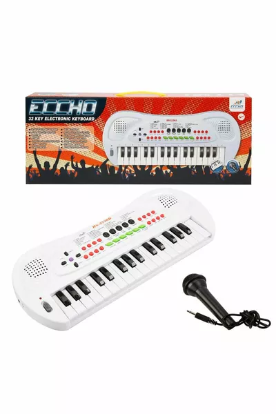 أورغ مع ميكروفون وزرار / 3 سنوات فابابتويز