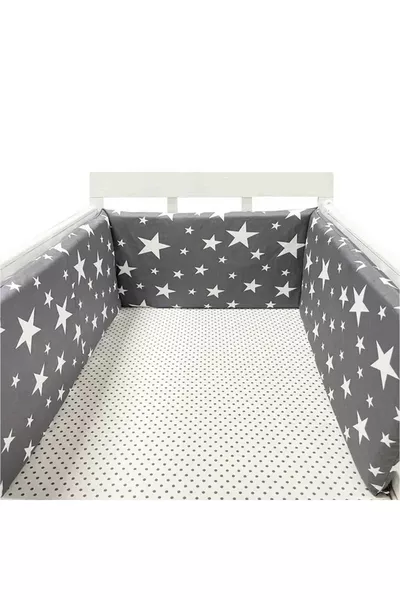 Protection de bord de lit  cm, en une seule pièce, protection des bords, barrière de lit