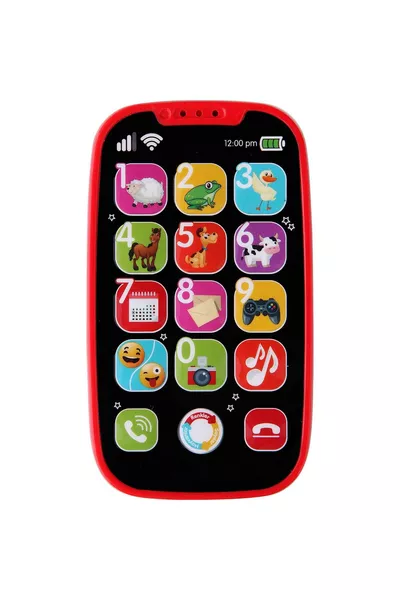 Lc Spielzeug Pädagogisches Smartphone - Rot