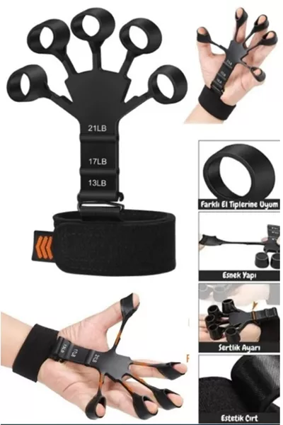 Wrist and Arm Builder Grip Strengthener Vein Definer Finger Exercise Device
