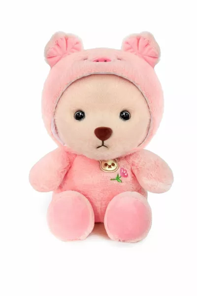 دب صغير بقلنسوة