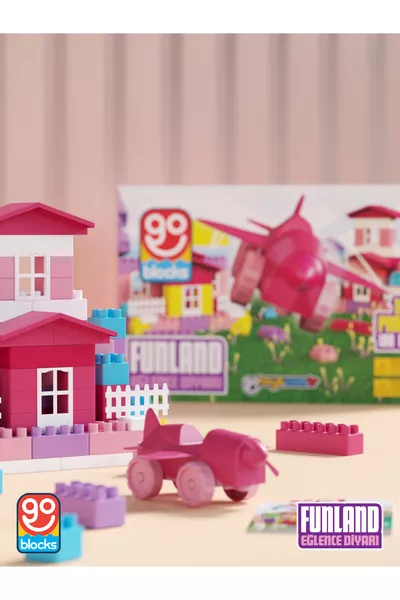 جو بلوكس فانلاند مجموعة مكعبات البناء ألعاب البناء ميغا بلوك شوبست