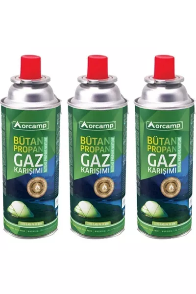 كبسولة غاز بيوتان بروبان - 3 قطع