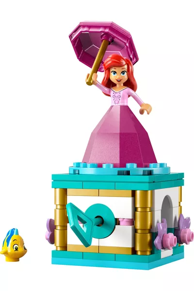 ® ǀ Disney Princess Rotating Ariel + Toy Building Set (Piece)