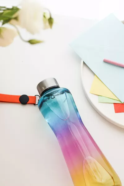 Mixed Rainbow Cam Water Bottle Premium cc