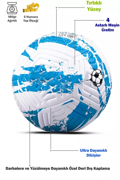 Высококачественный футбольный мяч UEFA, не лопается, подходит для коврового покрытия, газона и бетонной поверхности, профессиональная модель Nairobi