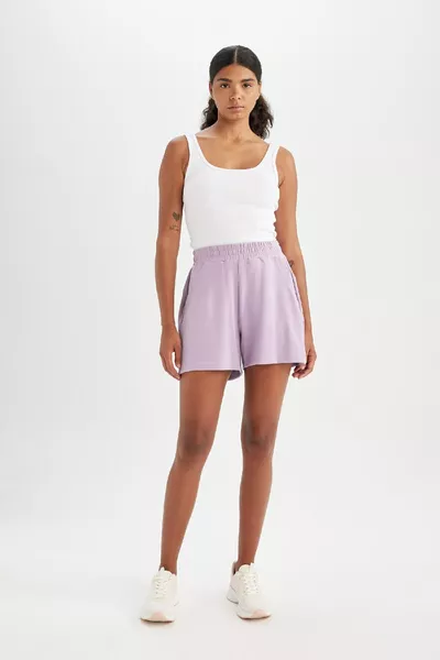 DeFactoFit Standard Fit Athlete Short Leg Modal Shorts HS