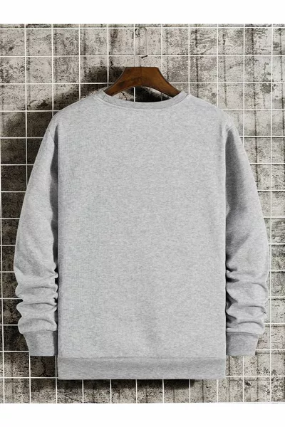 Unisex-Oversize-Sweatshirt mit Zero-Ausschnitt