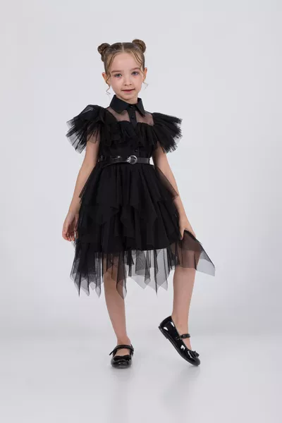 Robe noire Costume Wednesday