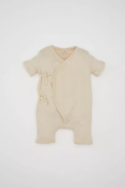 Baby Girl Newborn Short Sleeve Romper SM