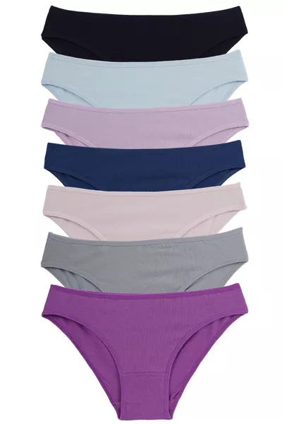 Women's Underwear 7-Pack with Lycra INDIGO