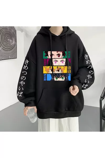 Sweat à capuche Demon Slayer Kamado Tanjirou