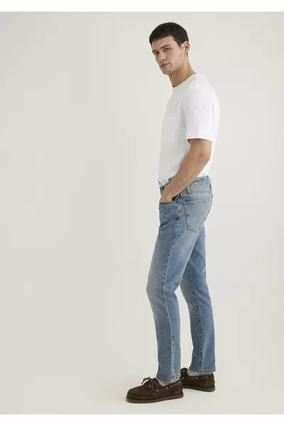  جينز أزرق للجينك ميد فنتج كومفورت