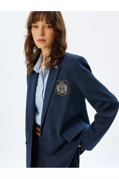 Veste femme uw bleu marine