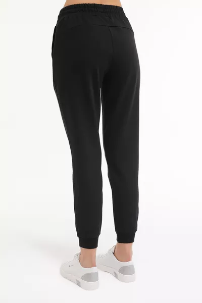  BASIC JOGGER 4FX Siyah Kadın Eşofman Altı